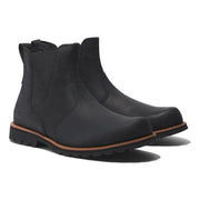 TIMBERLAND MEN'S 11.5 ATTLEBORO MID CHELSEA BOOT JET BLACK TB0A624N015 NIB