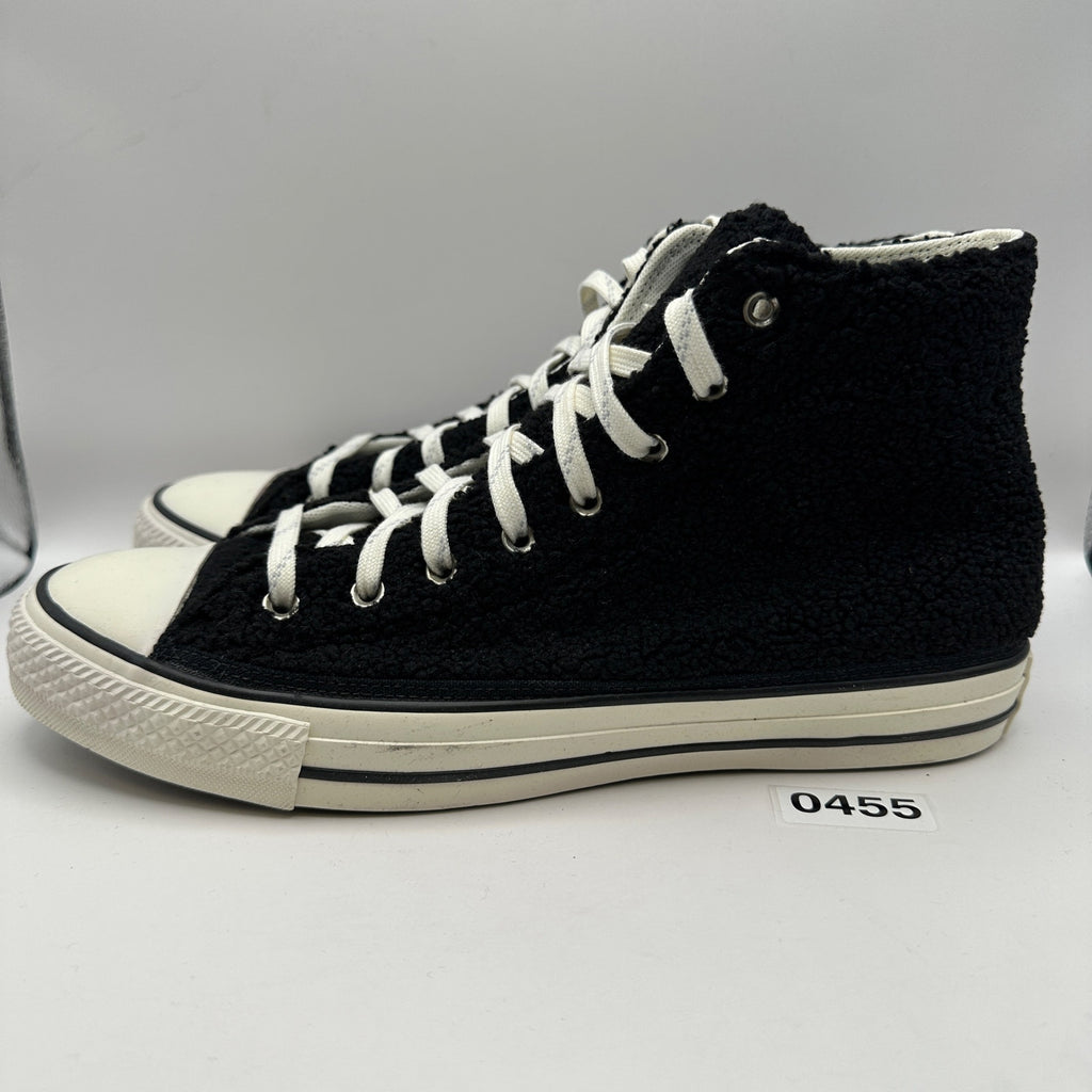 CONVERSE COSY CLUB Men's 11 Winterized Chuck Hi Top 170017F Sherpa Black