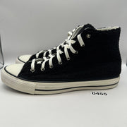 CONVERSE COSY CLUB Men's 11 Winterized Chuck Hi Top 170017F Sherpa Black