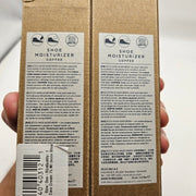 LOT OF 2 - ECCO SHOE MOISTURIZER SMOOTH LEATHER CARE CREAM COFFEE