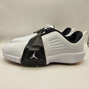 JORDAN MEN'S 8 AIR REV BOA GOLF SHOES COMFORT FV6338-103 WHITE BLACK