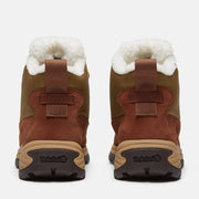 TIMBERLAND WOMEN'S 9 WHITE LEDGE MID LACE WATERPROOF SNOW BOOT BROWN NIB