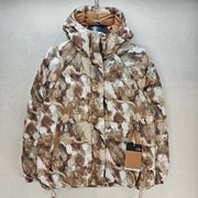 THE NORTH FACE WOMEN'S S HYDRENALITE DOWN JACKET MIDI ALMOND BUTTER NWT