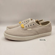VANS WOMEN'S 9 AUTHENTIC LOW PRO FAT LACE TURTLEDOVE YARROW SUEDE BEIGE