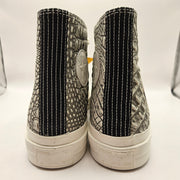 CONVERSE MEN'S 11 CHUCK TAYLOR FIRST STRING WHITE SNOW ALLIGATOR TEXTURE A18413C