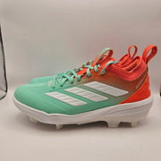 ADIDAS MEN'S 8.5 ADIZERO TPU CANDY BASEBALL SNEAKER IMPACT ORANGE WHITE NWOB