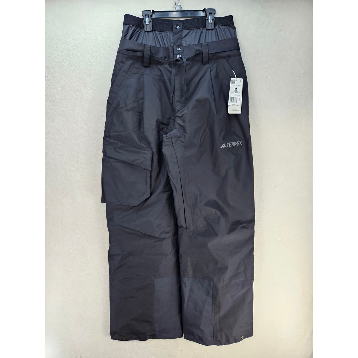 ADIDAS MEN'S MEDIUM TERREX XPLORIC 2 LAYER INSULATED CLIMAPROOF PANTS JC5287