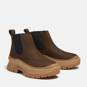 TIMBERLAND WOMEN'S 9.5 ROXIE LANE MID CHELSEA BOOT DK BROWN NUBUCK NIB