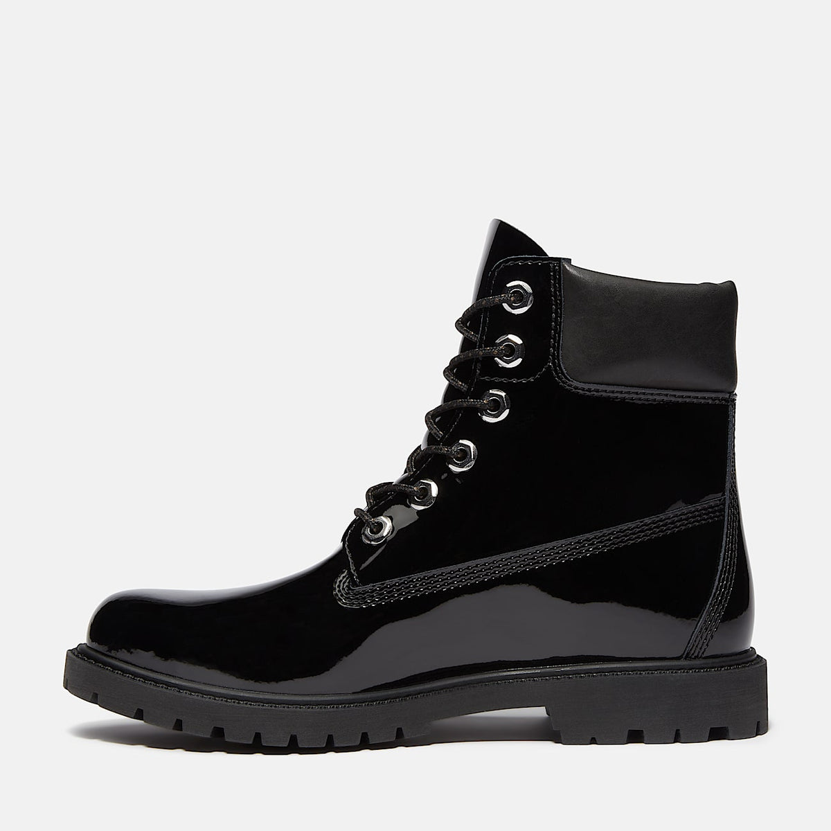 TIMBERLAND WOMEN'S 8 PATENT LEATHER PREMIUM 6-INCH WATERPROOF BOOT NIB