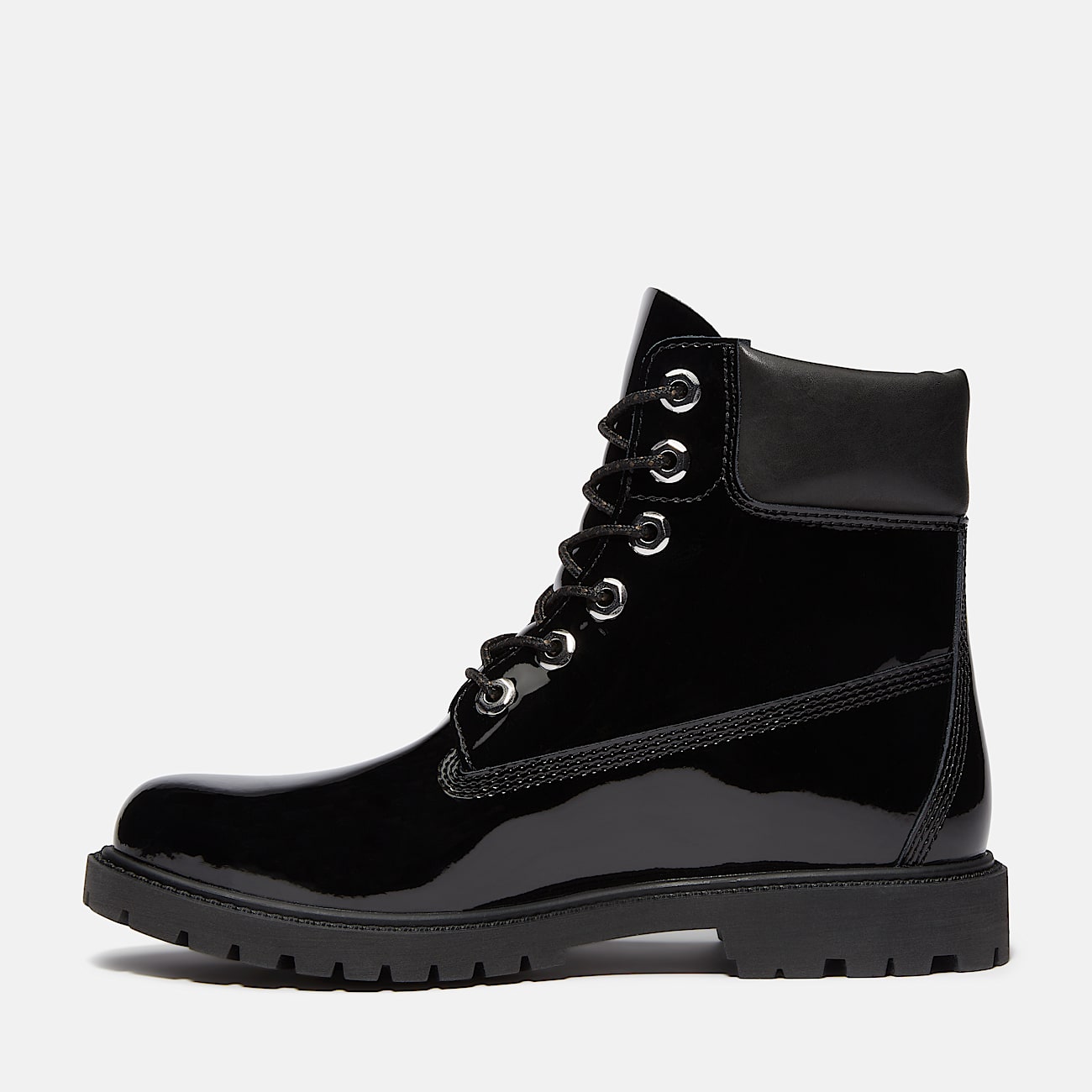 TIMBERLAND WOMEN'S 8 PATENT LEATHER PREMIUM 6-INCH WATERPROOF BOOT NIB