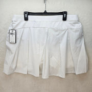 RLX RALPH LAUREN WOMEN'S XL GOLF SKORT PURE WHITE PERFORMANCE MSRP $138