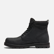TIMBERLAND MEN'S 9.5 BRITTON ROAD MID LACE UP WATERPROOF FULL GRAIN BOOT BLK NIB