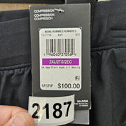 UNDER ARMOUR MEN'S XXL RUSH SMARTFORM 2-IN-1 SHORTS BLACK 1377154-001 NWT