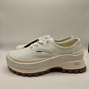 VANS WOMEN'S 8 AUTHENTIC VIBRAM SOLE TRUE WHITE LOW TOP NWOB