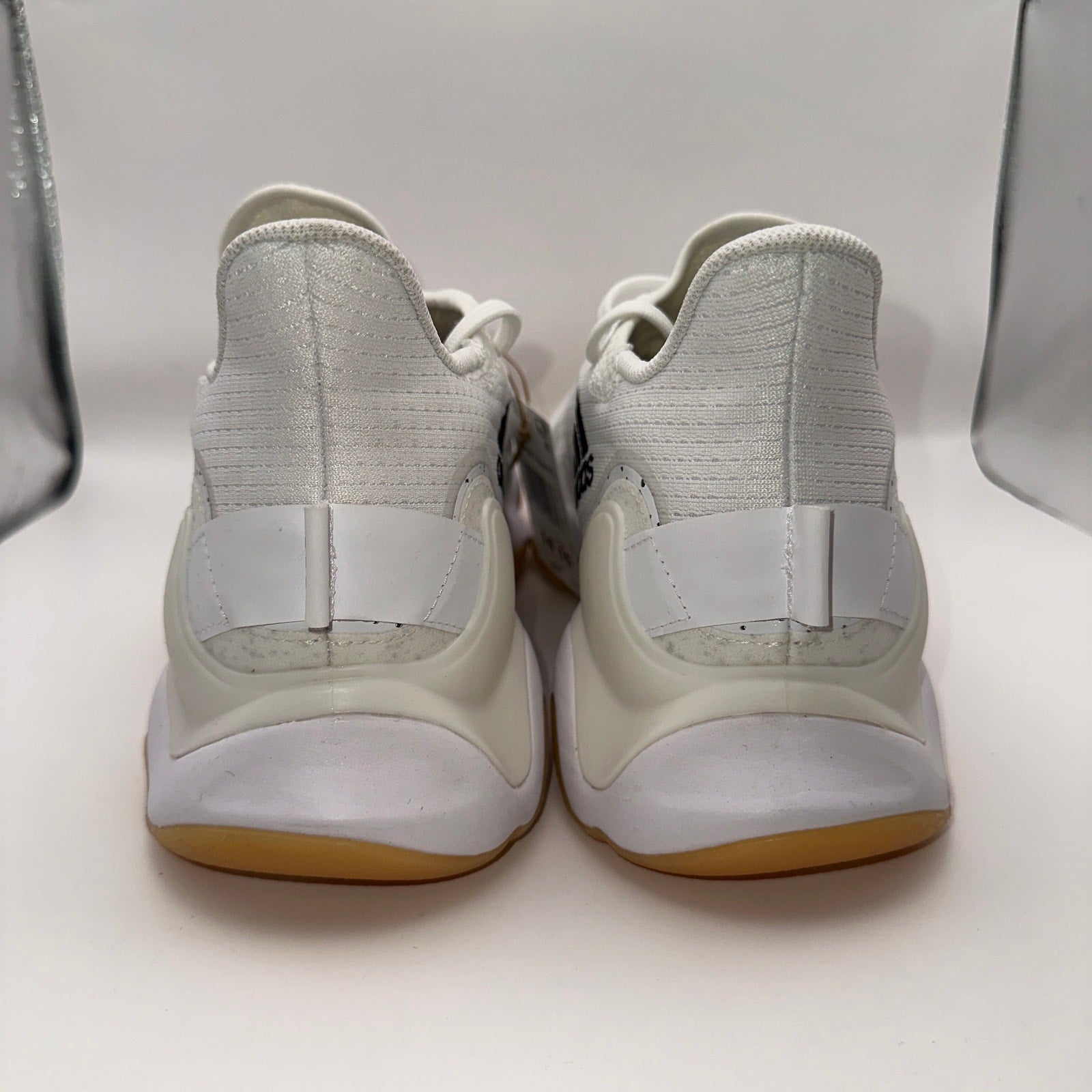 Adidas Mahome 1 Impact FL White Gum Basketball Shoes Size 14