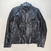 HARLEY DAVIDSON WOMEN'S MEDIUM CAFE RACER MODULAR LEATHER JACKET BLK 98019-23VW