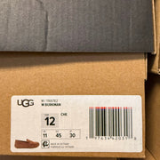 UGG MEN'S 12 BURKMAN CHESTNUT LOAFER SHOE SUEDE NIB 1166762