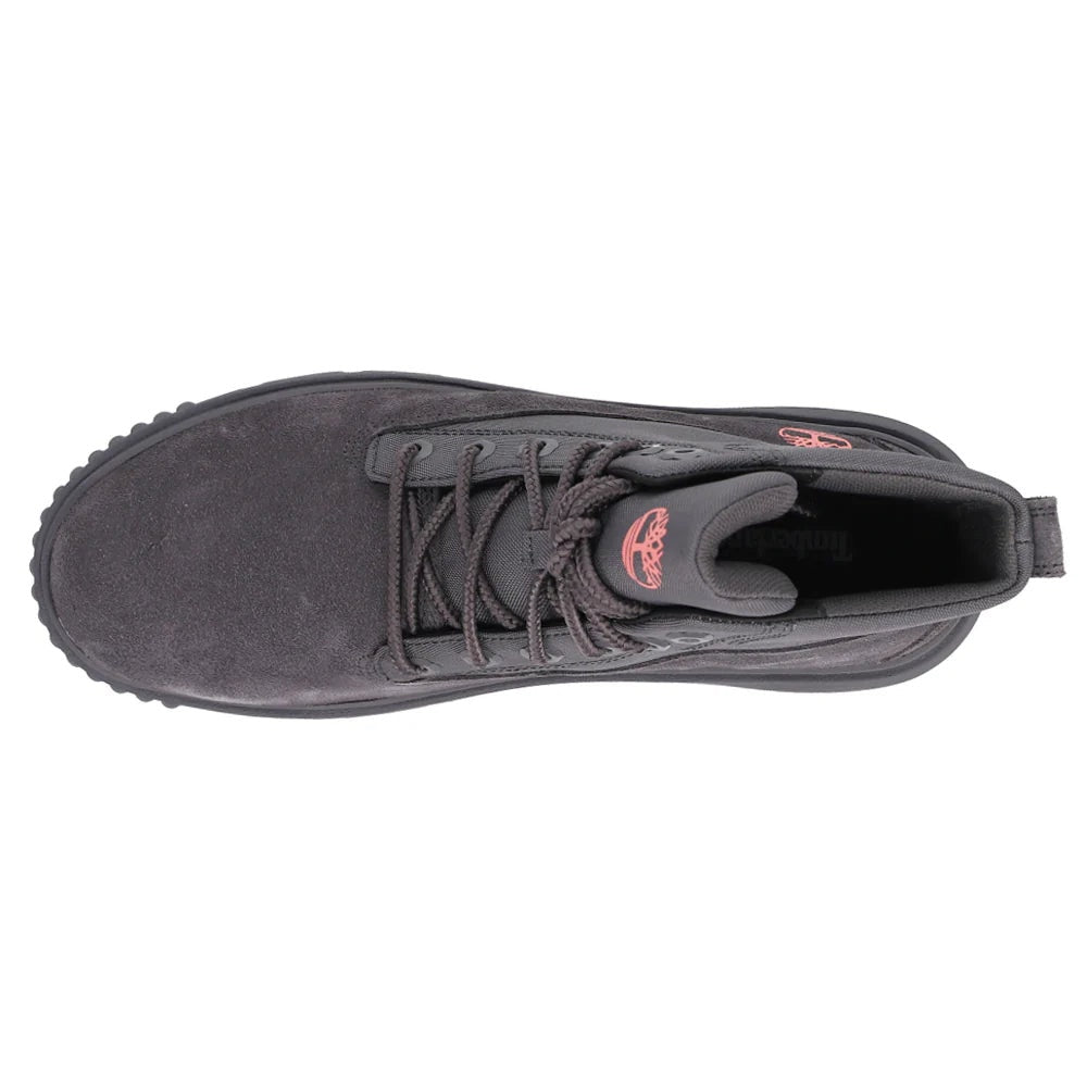 TIMBERLAND WOMEN'S 8.5 GREYFIELD L/F BOOT DARK GREY SUEDE NIB TB0A5MZ1W08