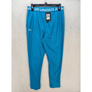 UNDER ARMOUR GIRLS L TRAINING PLAY UP PANTS TEAL BLUE 1366768-446 NWT