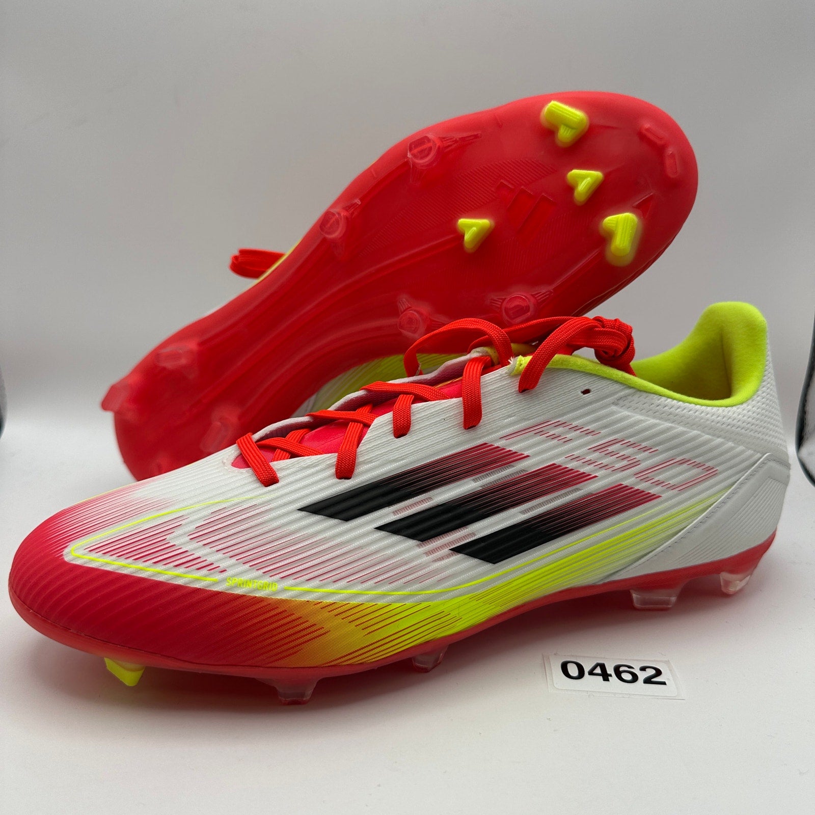 ADIDAS Men's 11.5 F50 League FG/MG Men's Soccer Cleats White IE1289 NWOB