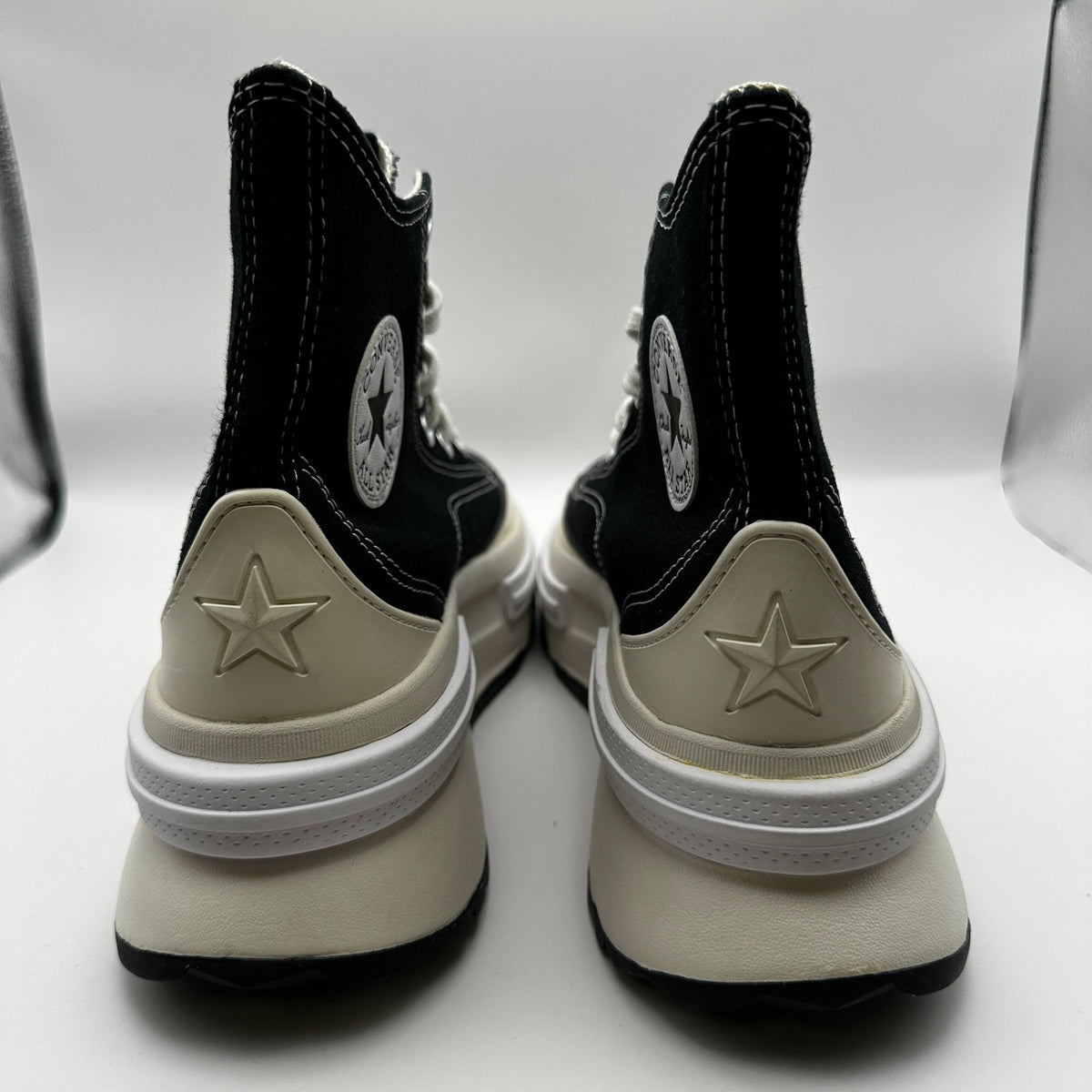 Converse A00869C Run Star Legacy Cx Hi Unisex Sneaker In Black White US 7.5
