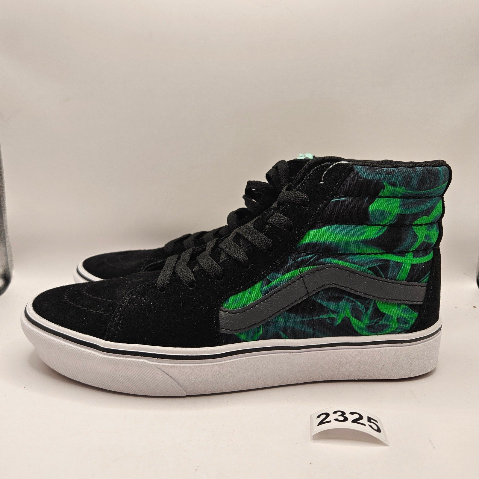 VANS M8.5/W10 COMFYCUSH SK8-HI AFTER DARK GREEN NWOB SKATE SHOE