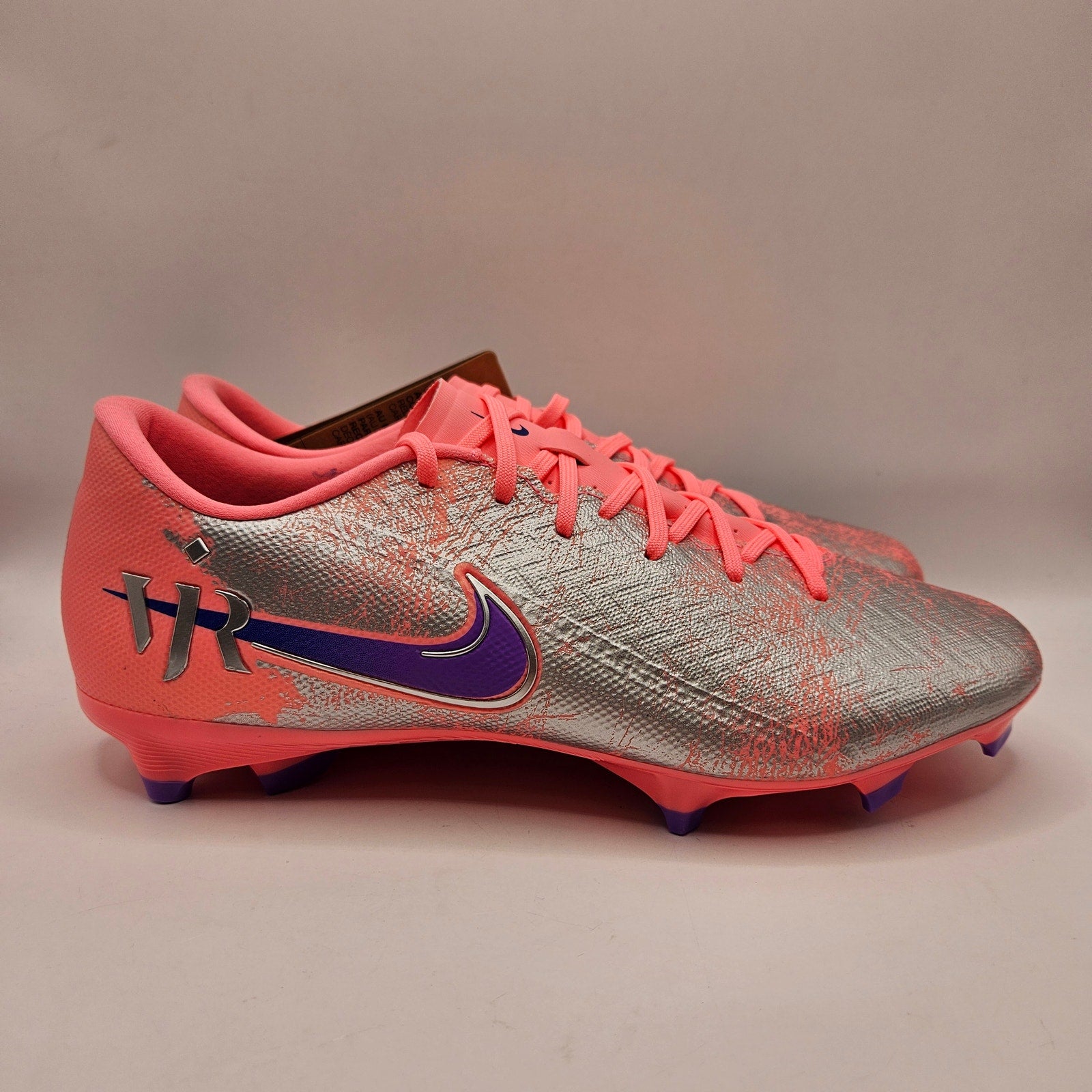 NIKE MEN'S 8 MERCURIAL VAPOR 16 VJR FG/MG CLEAT PINK SOCCER IM3645-640 NWOB