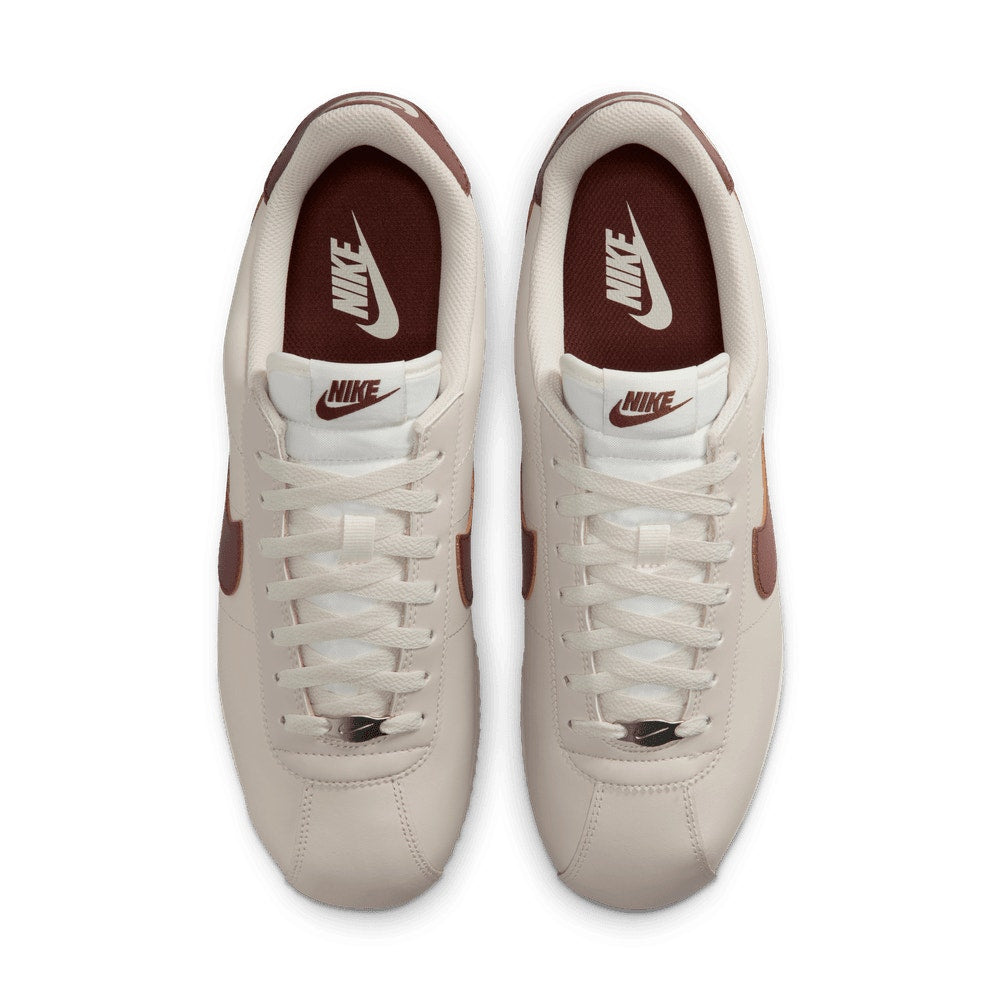 NIKE MEN'S 11.5 CORTEZ LEATHER LIGHT OREWOOD BROWN SAIL DM4044-114 LOW SNEAKER