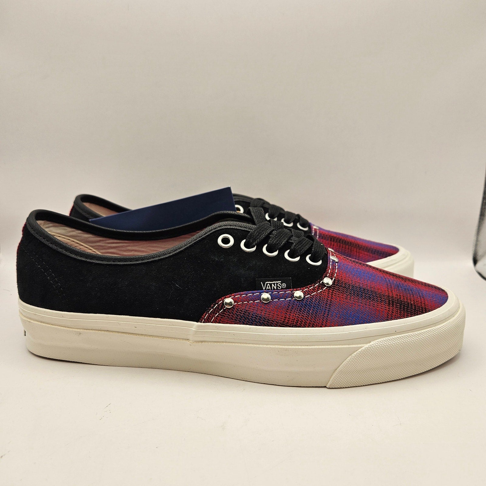 VANS MEN'S 10 PREMIUM AUTHENTIC 44 PLAID PACK REISSUE NWOB