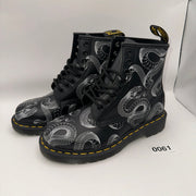 Dr. Martens 1460 Men' Size 4 Women's Size 5 Serpent Print Leather Lace Boots