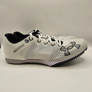 UNDER ARMOUR MEN'S 11.5 KICK DISTANCE 4 TRACK & FIELD RUNNING SPIKES 3025460-100