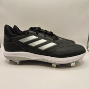 ADIDAS WOMEN'S 11.5 ADIZERO PUREHUSTLE 3 SOFTBALL METAL CLEATS BLACK IG7134