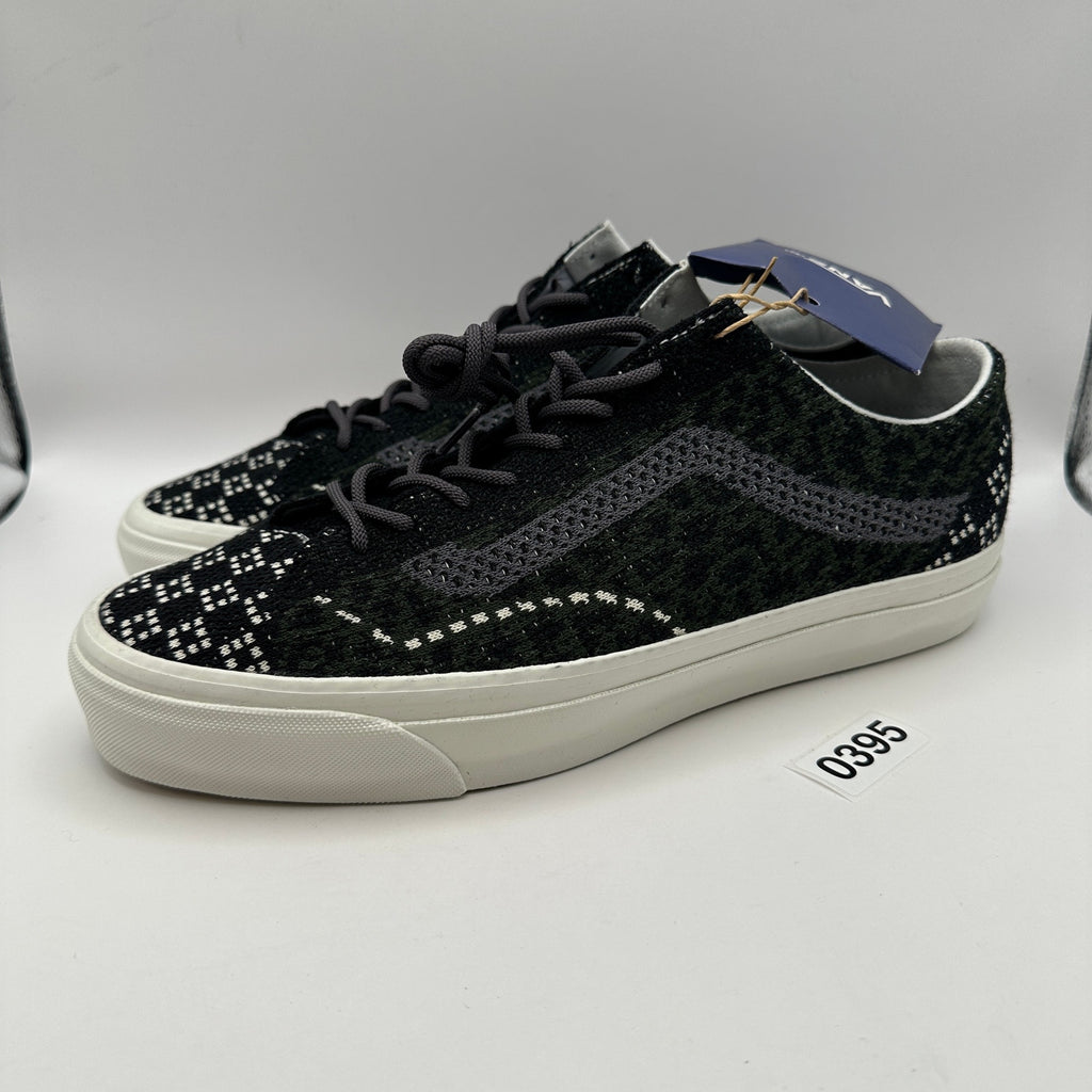 VANS Men's 11.5 PREMIUM Old Skool 36 Engineered Knit Black/Green/White