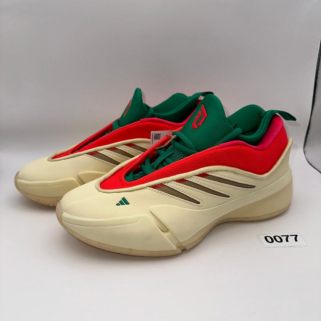 Adidas Dame 9 Basketball Shoes JH6627 Mens 5 Egg Nog