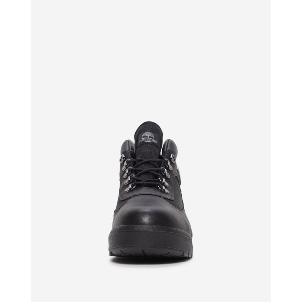 TIMBERLAND MEN'S 7 FIELD BOOT MID LACE UP WATERPROOF BLACK NIB