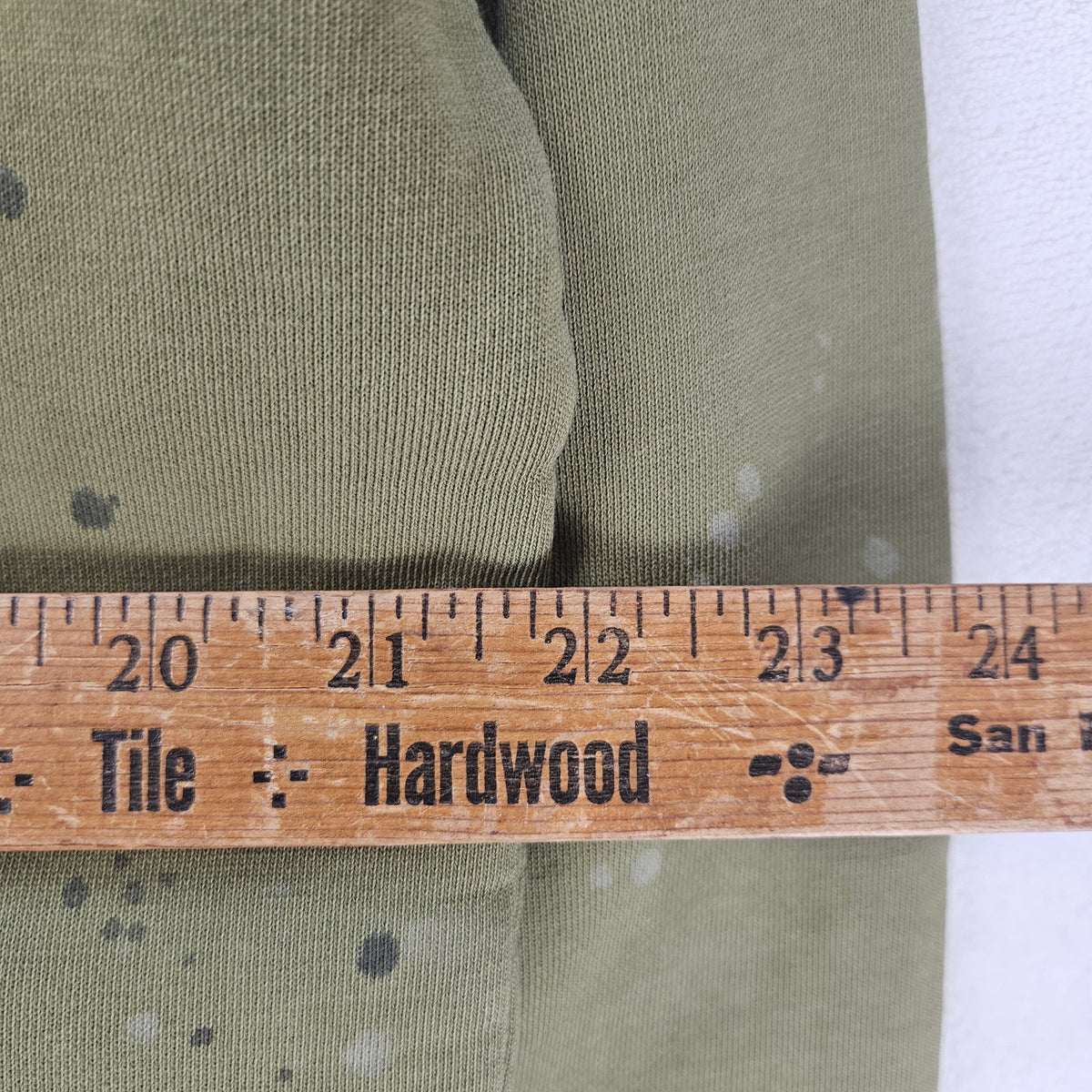 TIMBERLAND X A COLD WALL MEN'S MEDIUM OLIVE GREEN $350 D CREWNECK SWEATSHIRT