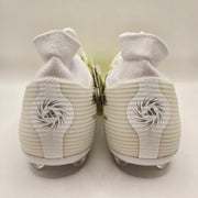 ADIDAS WOMEN'S 8.5 F50 SPARKFUSION LEAGUE SOCCER CLEATS FG AG WHITE NWOB JP8350