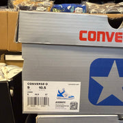 CONVERSE WEAPON MEN'S 9 MID UNC LARRY BIRD MAGIC JOHNSON NIB A10597C WHITE BLUE