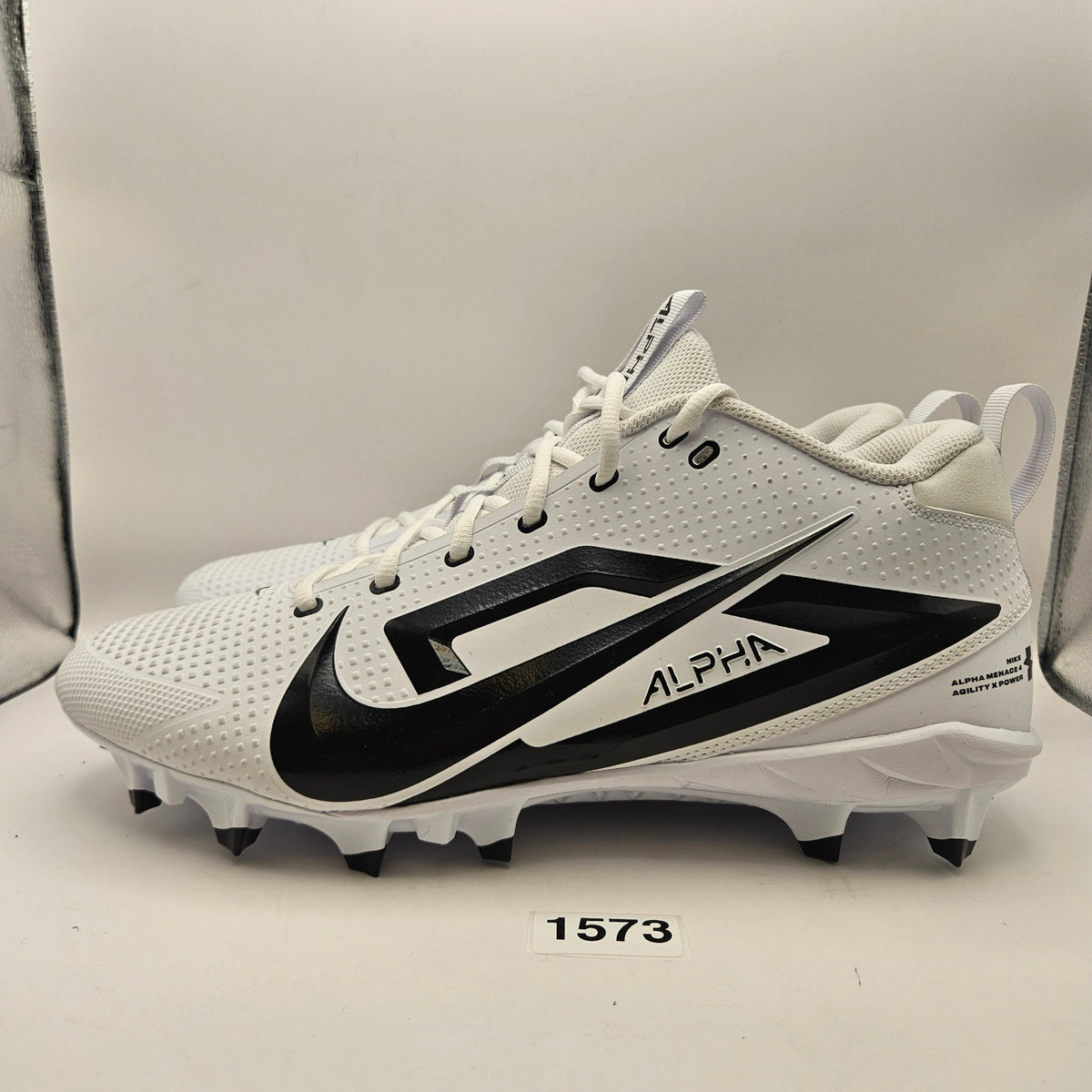 NIKE ALPHA MENACE 4 MEN'S 14 VARSITY AGILITY POWER FOOTBALL CLEATS FZ7703-101