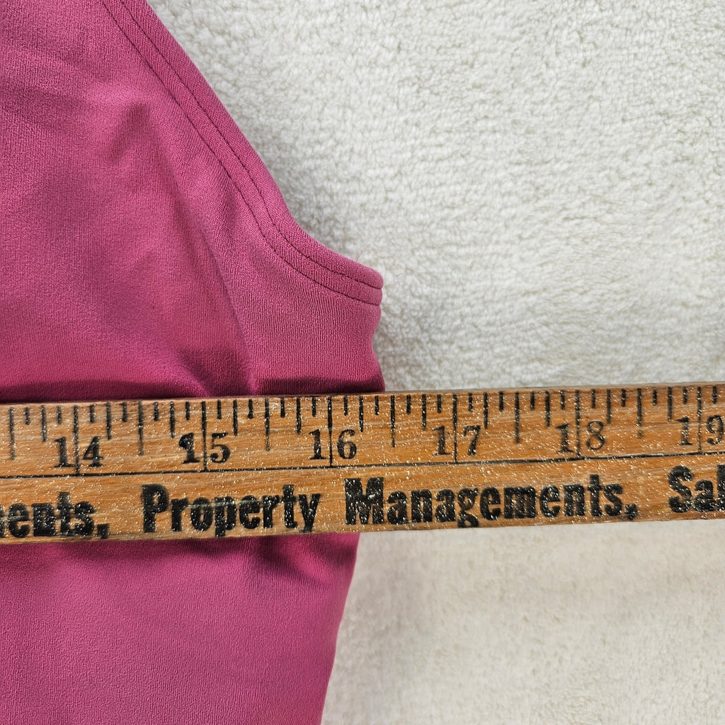 LULULEMON WOMEN'S 14 ALIGN TANK BRA GYM TRAINING SPORTSWEAR LW1CW8S PINK