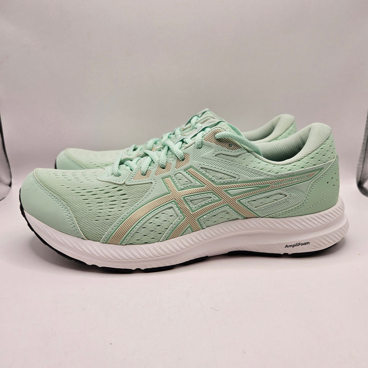 ASICS WOMEN'S 11 GEL-CONTEND 8 MINT TINT CHAMPAGNE 1012B320