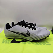 NIKE MEN'S 11.5 ZOOM RIVAL S 9 TRACK & FIELD SPRINT SPIKES GRY BLK AH1020-005