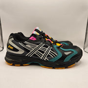 ASICS MEN'S 9.5 GEL-K1011 LOW TOP CASUAL SNEAKER BLACK PURE SILVER NWOB 1203A603