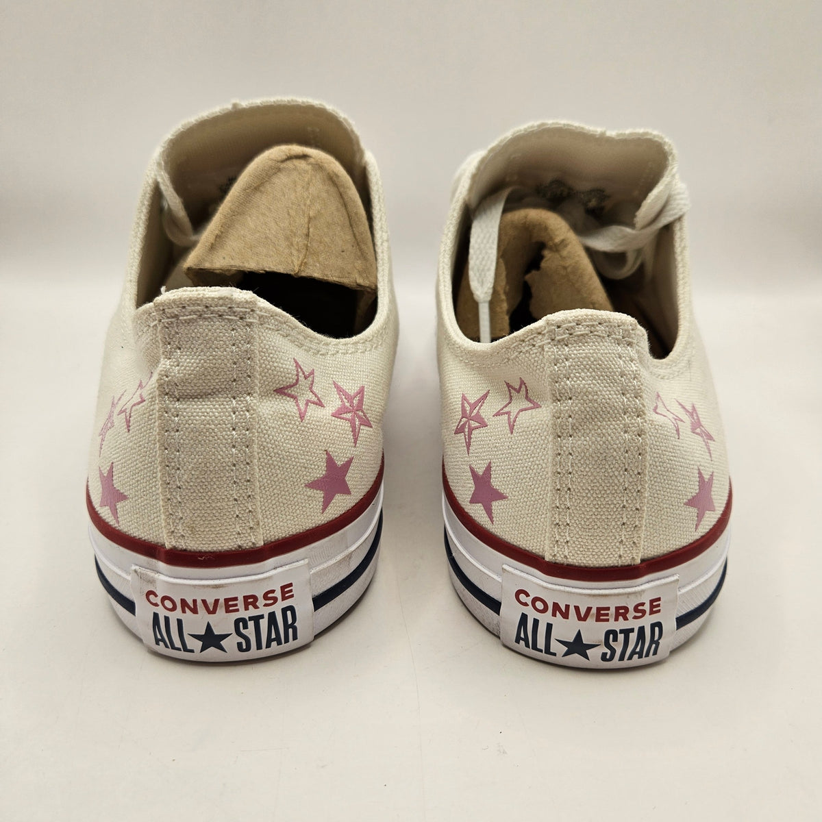 CONVERSE WOMEN'S 10.5 CHUCK TAYLOR ALL STAR CELETIAL SNKR VINTAGE WHITE A15504F