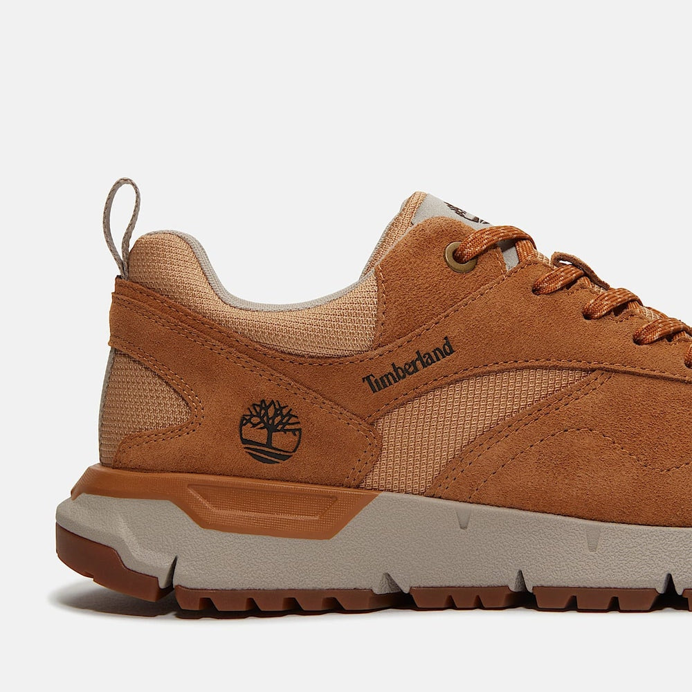TIMBERLAND MEN'S 7 VOYAGER PARK LOW LACE SNEAKER WHEAT NIB