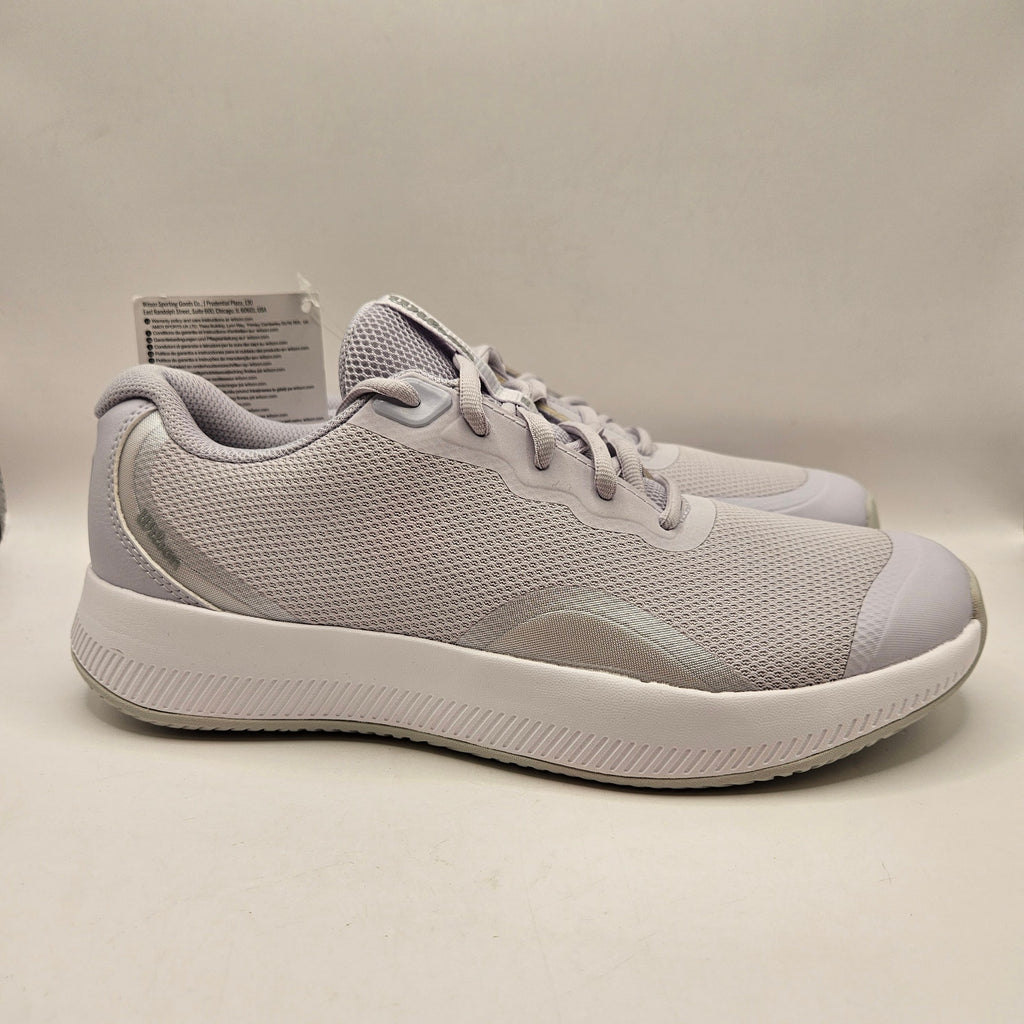 WILSON WOMEN'S 8 INTRIGUE LITE TENNIS LOW TOP WHITE LUNAR ROCK NWOB WRS335820