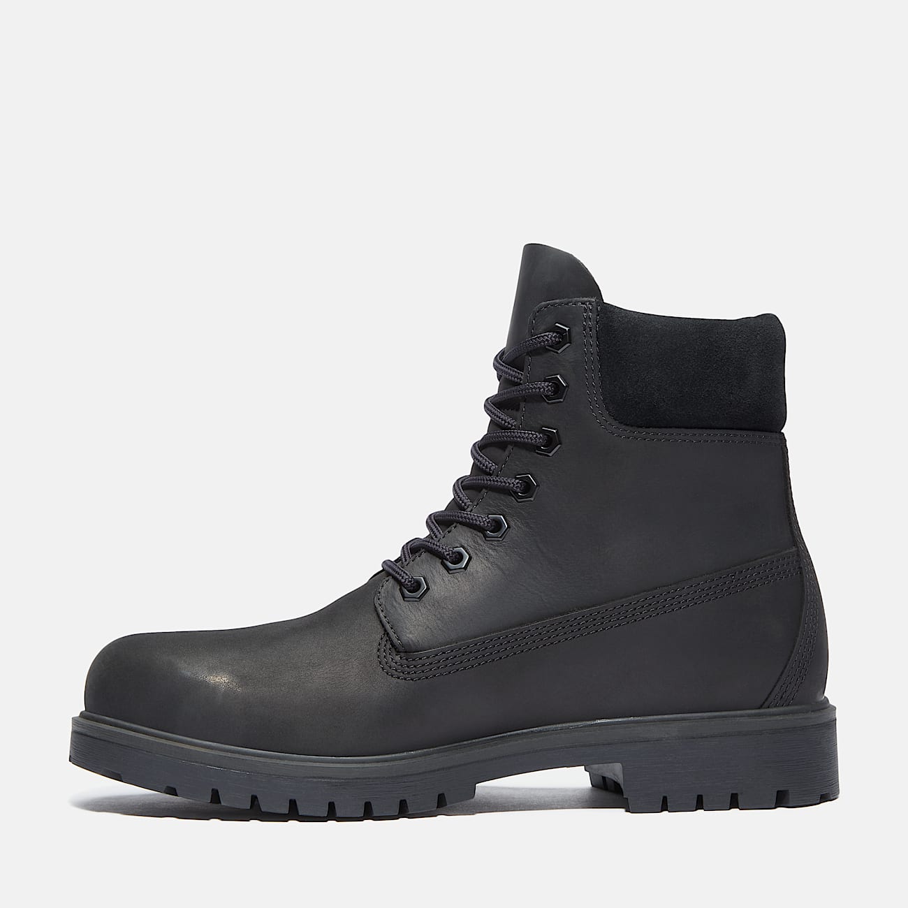 TIMBERLAND 25 MEN'S 10 BLACK FULL GRAIN 6 INCH WATERPROOF BOOT NIB