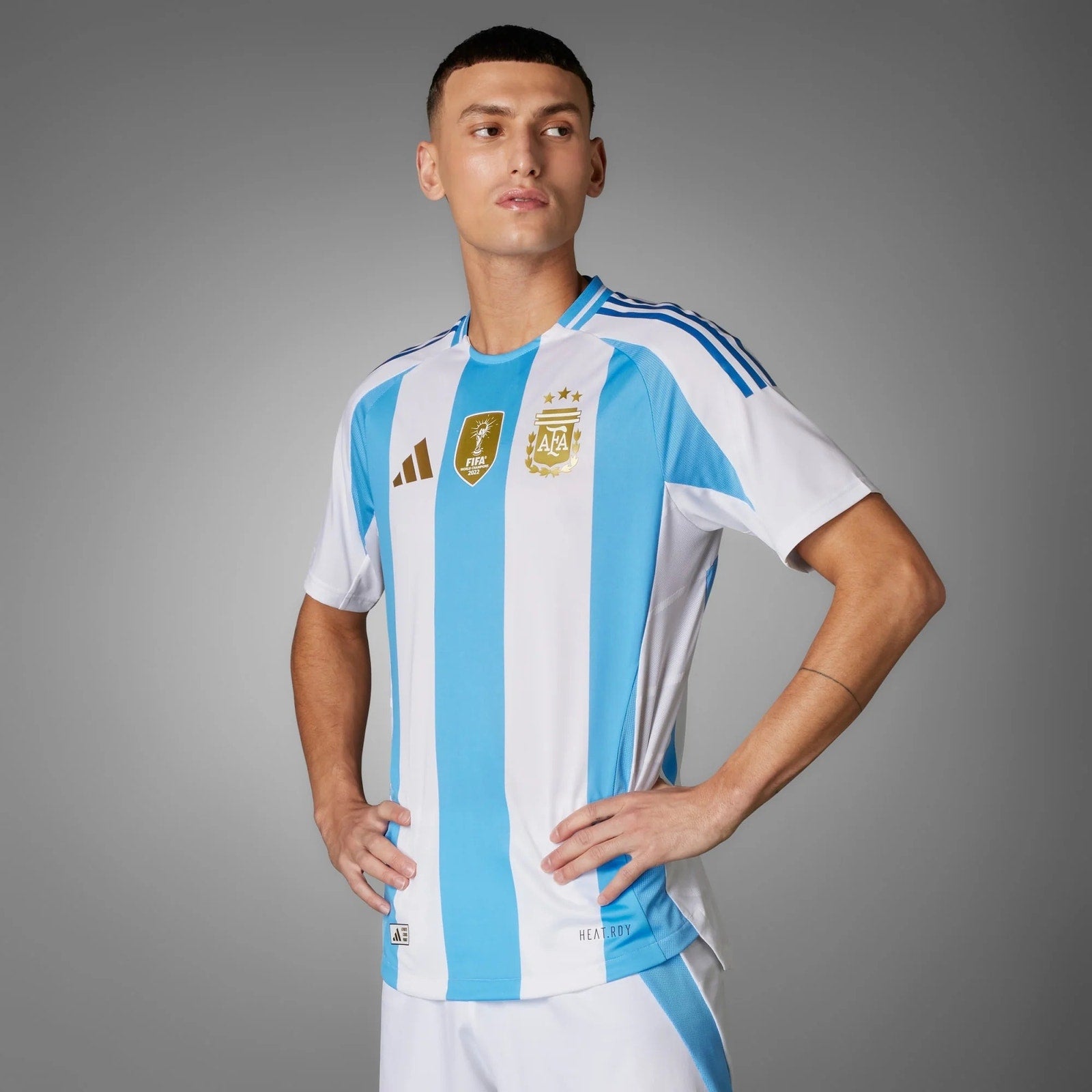 ADIDAS Men’s XXLARGE ARGENTINA 2024 HOME AUTHENTIC JERSEY IP8388-210