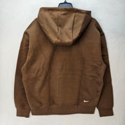 NIKE MEN'S MEDIUM ACG TUFF FLEECE THERMA FIT BROWN HOODIE SWEATSHIRT DZ3392-235