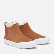 TIMBERLAND WOMEN'S 10 SKYLA BAY 2.0 MID WARM LINED SNEAK RUST SUEDE NIB